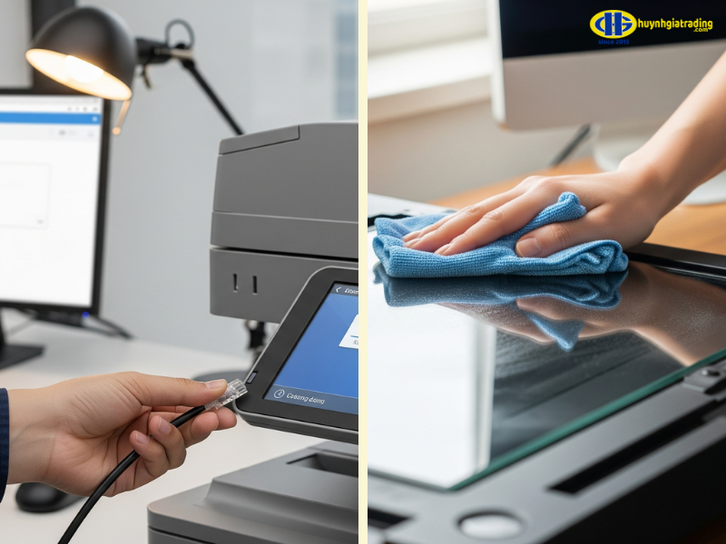 Các bước chuẩn bị trước khi thực hiện scan màu