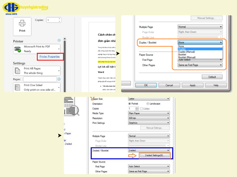 Cách khắc phục lỗi in 2 mặt bị ngược máy Brother