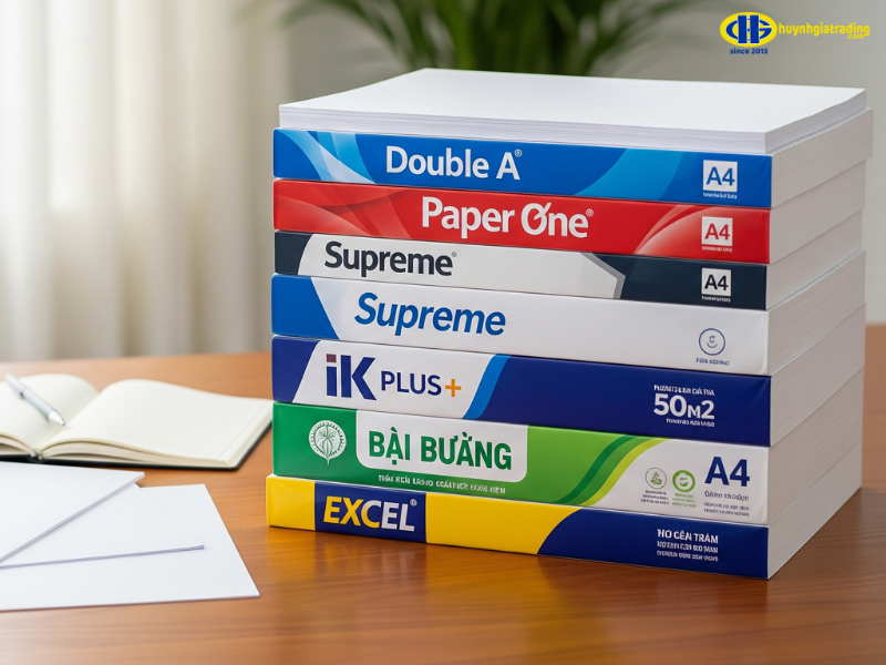 Các loại giấy A4 được sử dụng phổ biến trong in ấn và photo