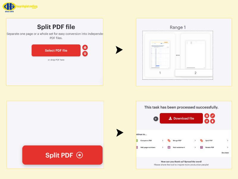 Cách Tách (Split) trang PDF trong file