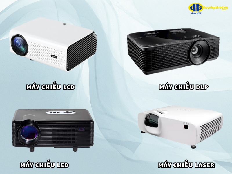 Các loại máy chiếu phổ biến hiện nay