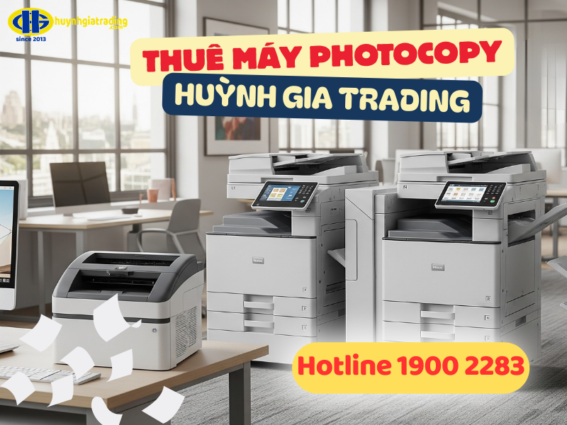 Giải pháp máy photocopy scan cho doanh nghiệp tư vấn từ Huỳnh Gia Trading