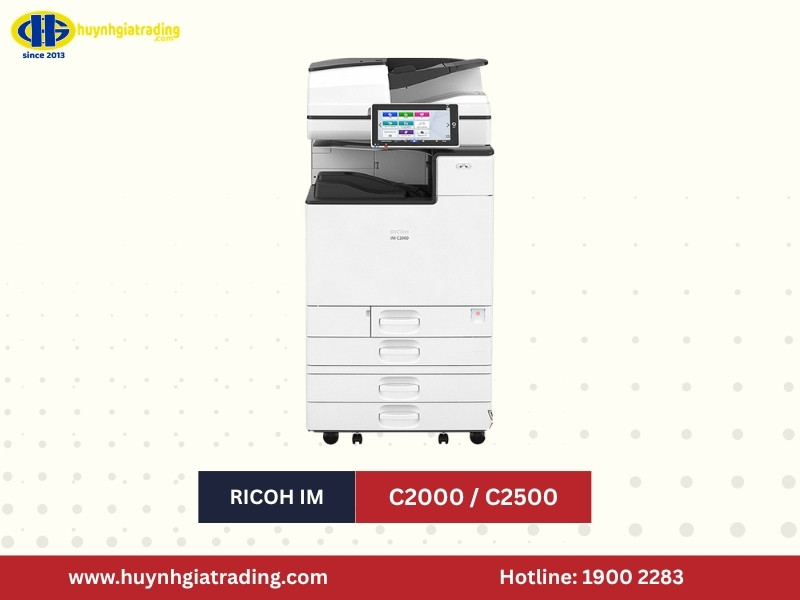 Máy Photocopy màu đa chức năng Ricoh IM C2000 / C2500 cho văn phòng vừa