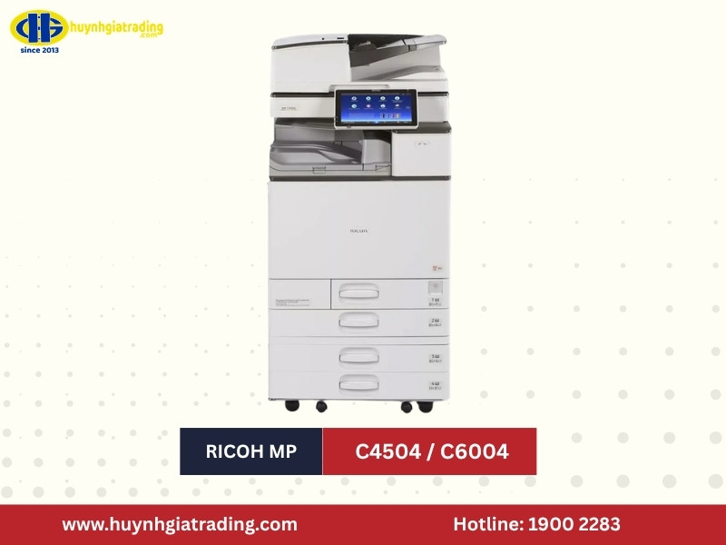Máy photo màu tốc độ cao Ricoh MP C4504 C6004 công suất lớn