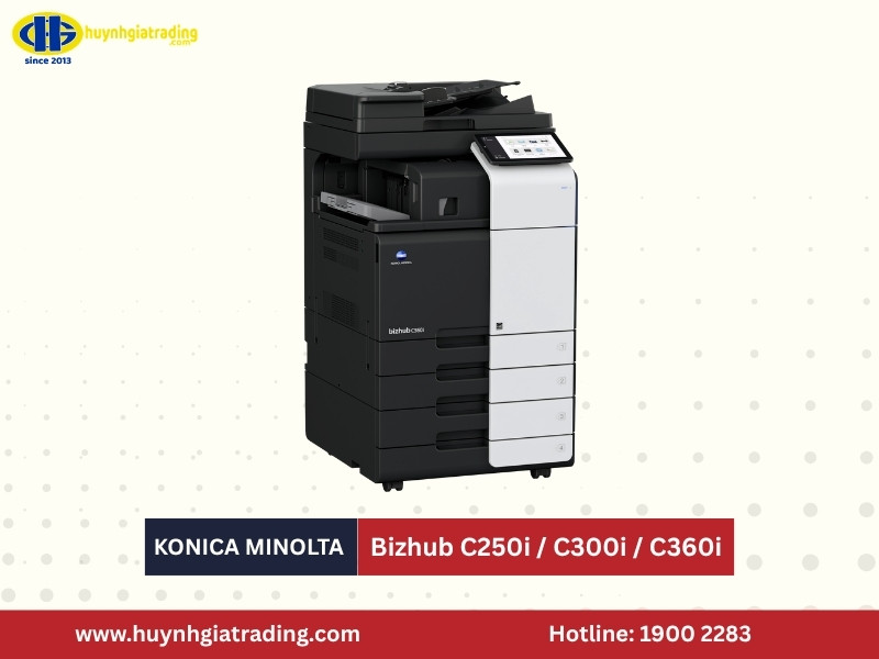 Máy Konica Minolta Bizhub C250i C300i C360i hợp môi trường in màu chuyên nghiệp