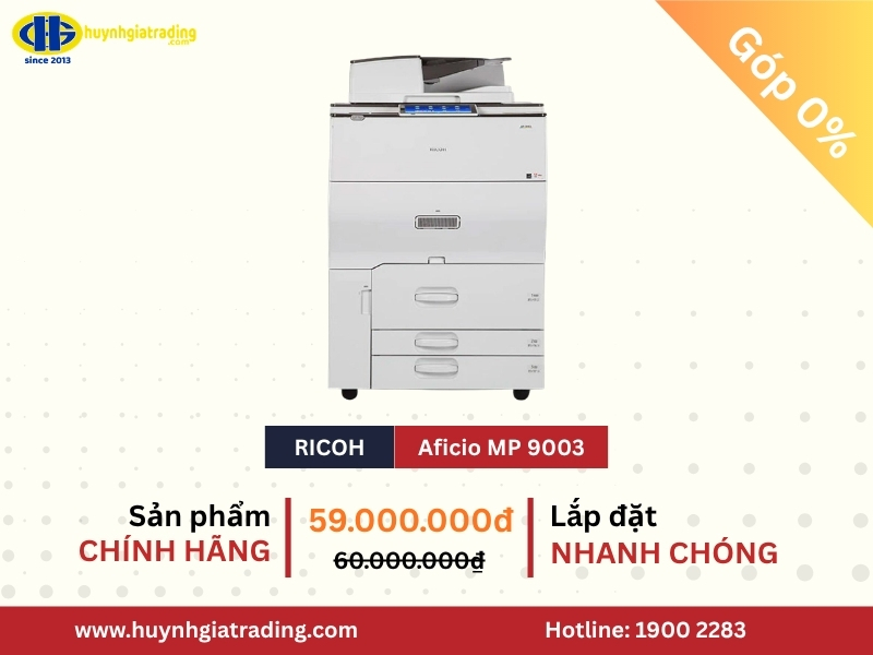 Máy Photocopy cho dịch vụ và công suất lớn (Dòng Ricoh MP)