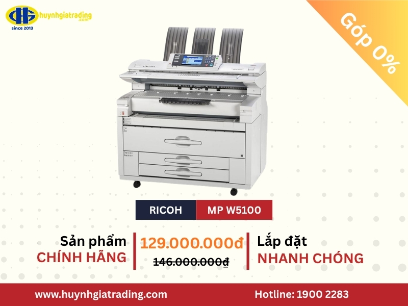 Máy Photocopy khổ lớn A0 Ricoh