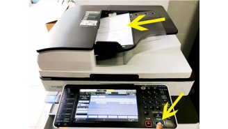 Cách cài đặt và lấy file scan từ máy photocopy Ricoh