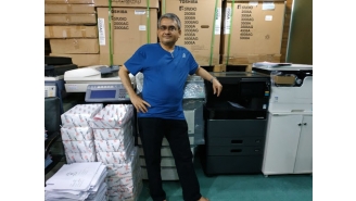 Đánh giá máy photocopy Toshiba eStudio Seri 8 mới về