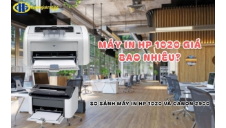 Máy in HP 1020 cũ/mới giá bao nhiêu? So Sánh máy in HP 1020 và Canon 2900