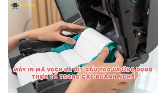 Máy in mã vạch là gì? Cấu tạo, nguyên lý hoạt động và ứng dụng thực tế