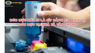 Bơm mực máy in tận nơi: Bảng giá chi tiết mới nhất năm 2025