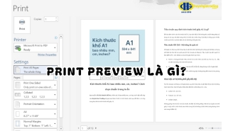 Cách xem trước khi in và chỉnh sửa bằng Print Preview trong Word