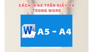 Hướng dẫn chi tiết cách in A5 trên giấy A4 trong Word cực dễ