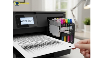 Cách khắc phục máy in bị mờ sau khi thay mực, bị sọc dọc/ngang