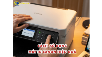Mách cách sử dụng máy in Canon hiệu quả cho người mới bắt đầu