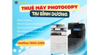 Dịch vụ cho thuê máy Photocopy tại Bình Dương - Huỳnh Gia Trading