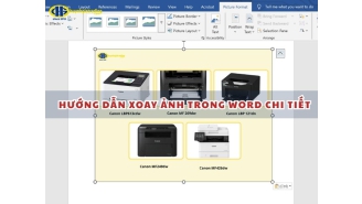 Hướng dẫn 5 cách xoay hình ảnh trong Word đơn giản nhất