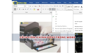 Hướng dẫn cách giãn, chỉnh dòng trong Word cực đơn giản, nhanh 3s