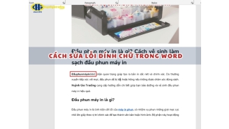 Cách sửa lỗi dính chữ trong Word mọi phiên bản cực đơn giản chỉ 3s