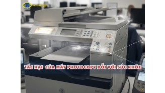 Cách hạn chế tác hại của máy Photocopy đến sức khỏe con người