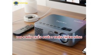 Top 4 máy chiếu dưới 2 triệu chính hãng, đáng mua nhất hiện nay
