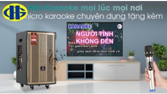 Hướng dẫn kết nối micro không dây với loa kéo chi tiết nhất