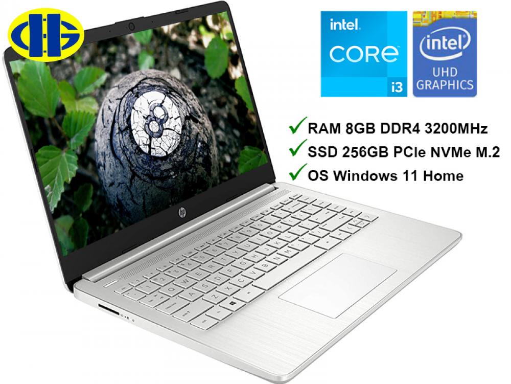 Laptop HP 14s-dq2644TU 7C0W6PA (Intel Core i3-1115G4 | 8GB | 256GB | Intel UHD | 14 inch FHD | Wi