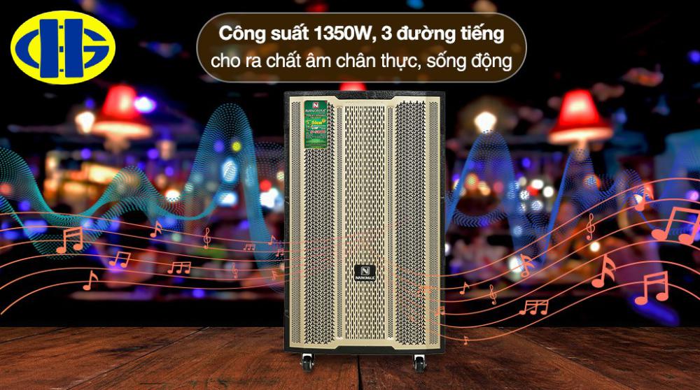 Loa kéo karaoke Nanomax S-5000 1350W