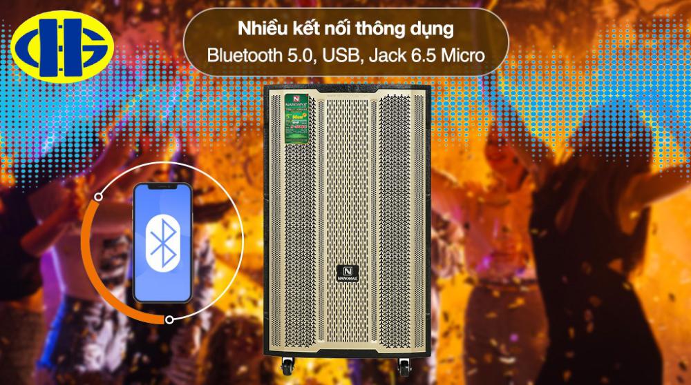 Loa kéo karaoke Nanomax X-2000 1100W